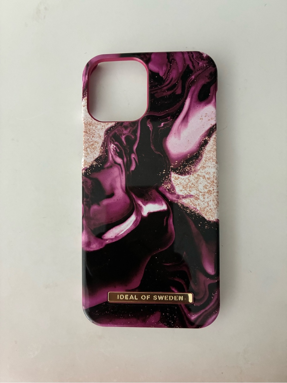 Purple Marble Phone Case- IPhone 12 Pro